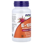 NOW Foods - Vitamin E Mixed Tocopherols/Unesterified 1000 IU - 50 Softgels