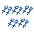 thumbnail image 1 of 5 pares de pendientes cruzados, ligeros, fáciles de llevar, estilo coreano, pendientes de gota, Clip para oreja, fiestas de Navidad, Día de San Ropa, zapatos y accesorios Miscelánea Tipo 13 Sonducket AP009692-13B, 1 of 6