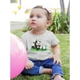 thumbnail image 2 of Cute Giant Panda Family T-Shirt Infant -Image by Shutterstock,  24 Months, 2 of 4