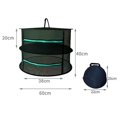 thumbnail image 3 of Hanging Drying Net Breathable Foldable Mesh Fabric Portable Drying Rack For Home, 3 of 5