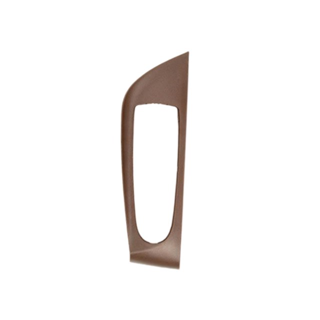 Embellecedor de bisel para interruptor de puerta, accesorios para automóviles, resistente, 2137208500, pieza de repuesto, parte delantera izquierda, Marrón