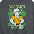thumbnail image 3 of SpongeBob SquarePants - Charmed Im Sure - Women's Racerback Tank Top, 3 of 6