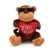 Valentines Day You Are Spec-Tacular Monkey 10 inch Plush Toy