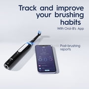 Oral-B Toothbrush, iO Series 4 Electric Toothbrush with 1 Brush Head, Rechargeable, White, Adults & Children 3+