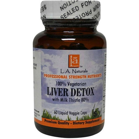 L A Naturals Liver Detox Vegetarian Capsules, 60 CT
