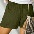 thumbnail image 5 of FNFYFH Womens Summer Causal Shorts Comfy Drawstring Elastic Waist Pants with Pockets Breathable Cycling Runnig Athletic Shorts for Women 2025 Loose Fit Lightweight Home Shorts Prime Clearance Deals, 5 of 7
