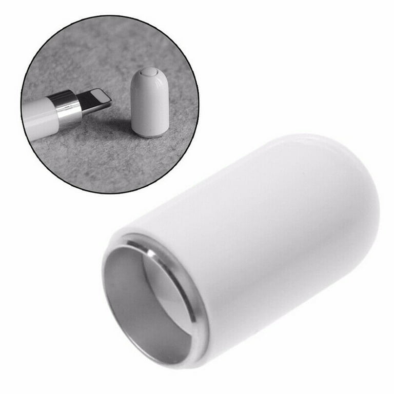 Replacement Ipencil Magnetic Replacement Caps + Charging Adapter Fits for  Apple Pencil Gen 1st,Pencil Protector Cap and Charger Convertor Compatible