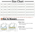 thumbnail image 3 of Bras for Womens,loopsun Women Plus Size Solid Color Non-Steel Ring Non-Magnetic Buckle Underwear Bras, 3 of 3