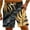 Multicolour, variant on TopLLC Mens Shorts, Mens Pants Shorts Men's Special Print Beach Casual Trouser Shorts Pants