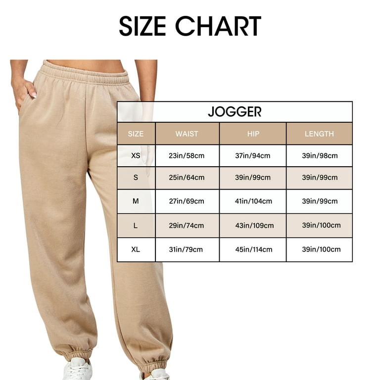 Sweatpants for Women Relax Fit Womens Joggers Flippable