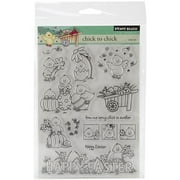 Penny Black Clear Stamps 5"X7"-Chick To Chick, Pk 1, Penny Black