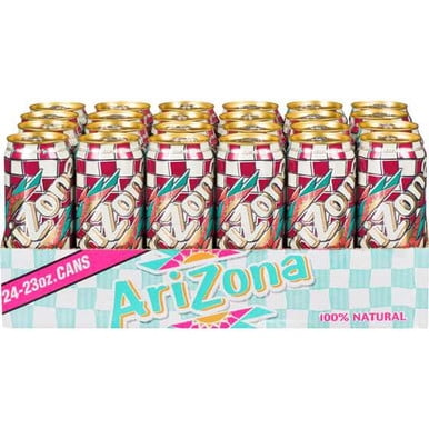 Red Raspberry Tea Arizona Vending Machine ARIZONA Raspberry Tea | Bulk Case of 24 | 680ml Cans | Premium Beverage ...