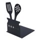 thumbnail image 1 of Sujetalibros de metal, soporte para libros, decoración de utensilios de cocina, sujetalibros decorativo con forma para Estilo A, 1 of 9
