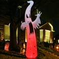 thumbnail image 2 of Ghost GOOSH inflable para Halloween de 12 pies con lámpara de llama y LED, 2 of 6