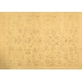 thumbnail image 1 of Ahgly Company Indoor Rectangle Abstract Brown Contemporary Area Rugs, 2' x 4', 1 of 4