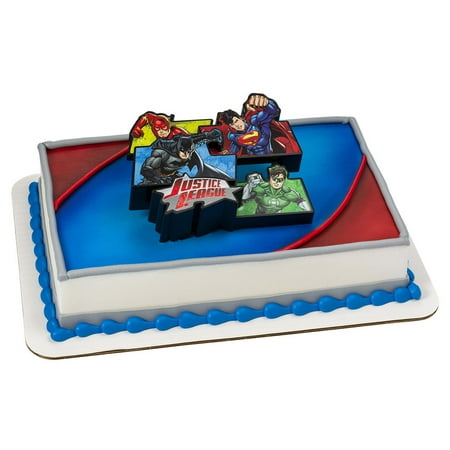 Justice League Cake Decoration Set - Walmart.com
