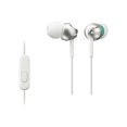 thumbnail image 2 of SONY MDR-EX110AP/B Step-up Ex Series Earbud Headset - White, 2 of 2