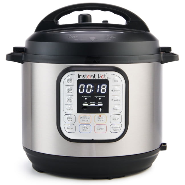 Programmable Electric Pressure Cooker 8 Quart Instant Cooking Large Pot Instapot