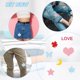 thumbnail image 5 of Uxcell Parche de planchar 4 Pcs 7 x 4 pulgadas Kit de parches de terciopelo para codos y rodillas para pantalones, camisas y chaquetas gris, 5 of 7