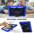 thumbnail image 6 of iPad 10.2" Case, iPad 8th Gen / iPad 7th Gen Case, Dteck Heavy Duty Rugged 3 Layer Full Body Shockproof Protective Covers with 360 Rotate Stand /Hand Strap/ Should Belt /Pencil Holder,Z_Blue, 6 of 6