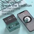 thumbnail image 2 of T32 Wireless Earbuds Bluetooth Headphones Premium Fidelity Sound Quality Wireless Charging Case Digital LED Intelligence Display Earphones Built-in Mic Headset for Sport, 2 of 5