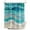 Turquoise, variant on Shower Curtains for Bathroom-36"x78",Marine Coastal Wave Turquoise Ombre Waterproof Bath Curtain Grommet Shower Curtain Set with Hooks,Abstract Ocean Sea Shore Washable Bath Accessories