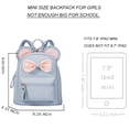 thumbnail image 3 of Mochila Sunwell Fashion con forma de lazo con lentejuelas y orejas de ratón para niños pequeños, 3 of 8