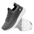 thumbnail image 1 of FitVille-zapatillas de deporte para caminar para hombre, zapatos ligeros de ancho para pies planos, fascitis Plantar, alivio del dolor en el talón, 1 of 5