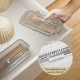 thumbnail image 4 of Stainless Steel Kitchen Utensil Organizer Dishwasher Safe Cutlery Drying Rack and Efficient Storage Holder for Spoons Chopsticks, 4 of 4