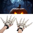 thumbnail image 4 of Articulated Finger Extensions, Fun Scary Style DIY Interesting Firm Fitting  Decor  for Role Playing Games White Hands, 4 of 8