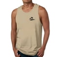 thumbnail image 4 of Gifts for Men! LINGLANG Mens Summer Tank Top Hawaiian Palm Tree Print Sleeveless Casual Shirt, 4 of 4