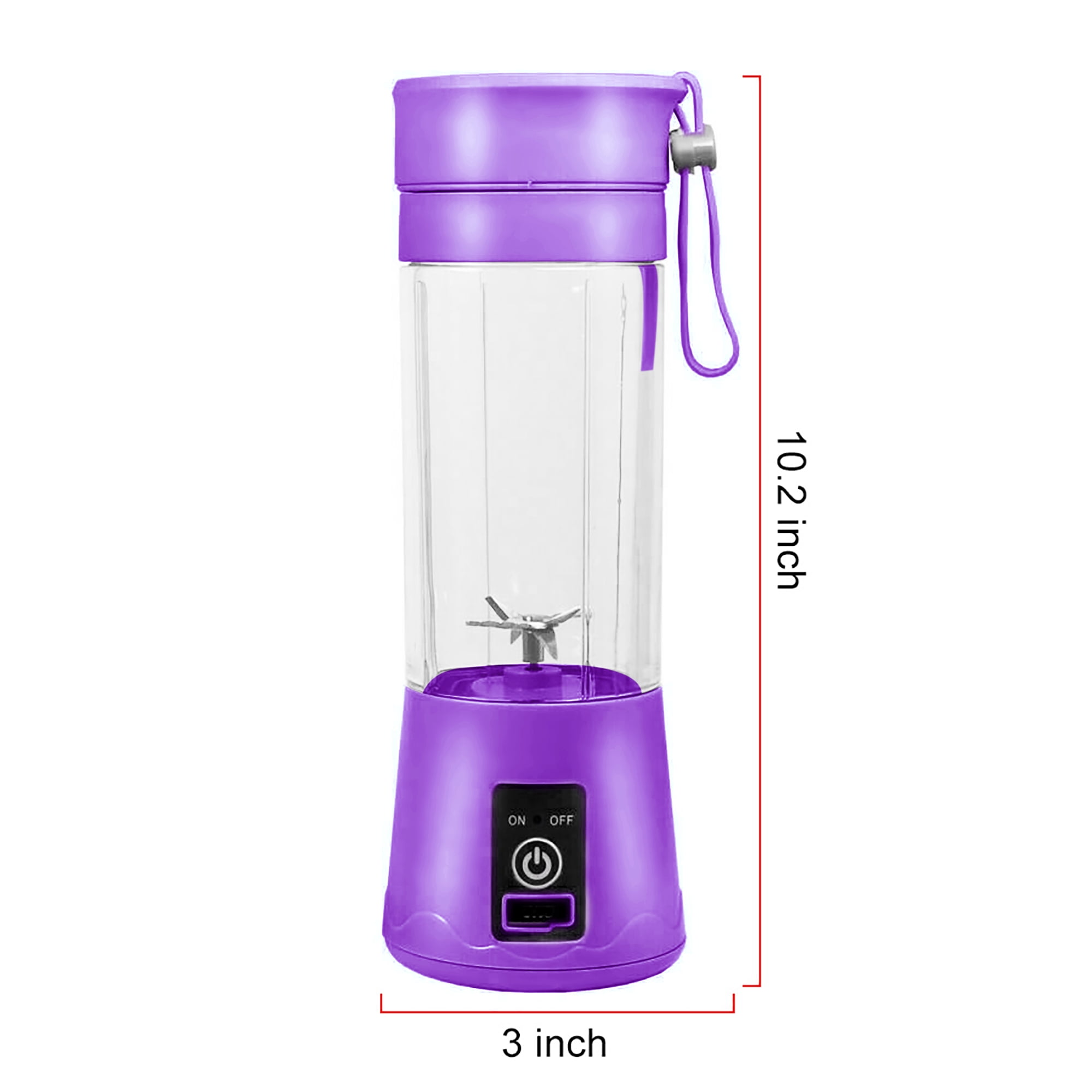 Portable Blender, Personal Size Blender for Shakes and Smoothies with 6  Blades 20oz Mini Blender for Kitchen,Home,Travel (Purple) - Yahoo Shopping