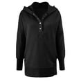 thumbnail image 5 of Gerichy Long Sleeve Tops for Women Womens Fashion Hoodies Sweatshirts Casual Long Sleeve Button Up Hooded Tops, 5 of 6