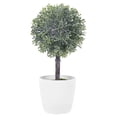 thumbnail image 1 of Indoor Fake Spherical Plant Window Decor Artificial Plastic Desk Potted Plants, 1 of 9