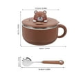thumbnail image 2 of unbranded 1Jgo Para Ramen De Acero Inoxidable Con Y Para Uso En Casa Color Café, 2 of 8