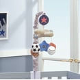 thumbnail image 6 of Lambs & Ivy Baby Sports Musical Baby Crib Mobile Soother Toy - Gray, 6 of 7