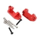 thumbnail image 2 of Soporte de buje C RC para camión RC 1/10 2WD, coche, accesorios de actualización modificados DIY rojo, 2 of 4