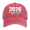 thumbnail image 2 of VLOOCKLW USA CAN 2026 Soccer Baseball Caps Unisex Adjustable Running Hats Patriotic Sports Sun Caps for Men Women Outdoor Training, 2 of 5
