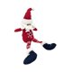 thumbnail image 2 of Peluche de Santa Claus chico con piernas largas sentado, 2 of 2