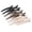 Earth Tone 12, variant on 12pcs Professional Hair Clips for Styling Sectioning, Non Slip Duck Billed Hair Clips with Silicone Band, Salon and Home Hair Cutting Clips for Hairdresser, Women, Men - Brown & Apricot & Black