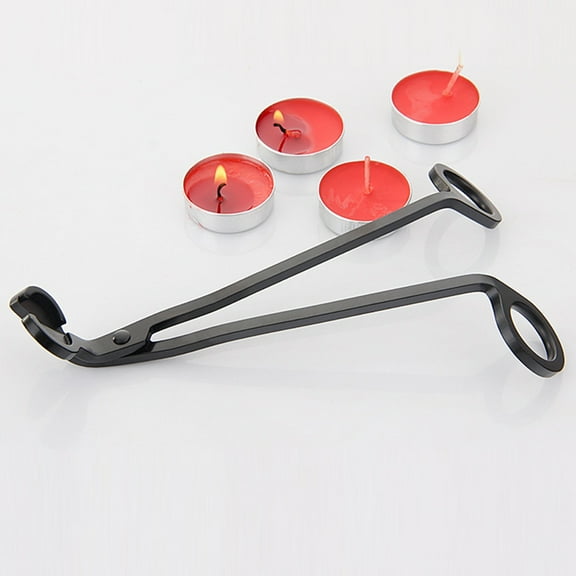 Candle Wick Oil Lamp Stainless Steel Scissors Trimmer Cutter Snuffers Tools