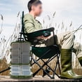 thumbnail image 2 of GLFILL Multifunctional LureBox Fishing Tackle Box Plastic Transparent Waterproof Small Storage Hook Bait Kit Fishing Accessories 3color Green, 2 of 9