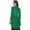 Green, variant on iiniim Womens Casual 3/4 Sleeve Open Front Lightweight Drape Cardigan with Irregular Hem