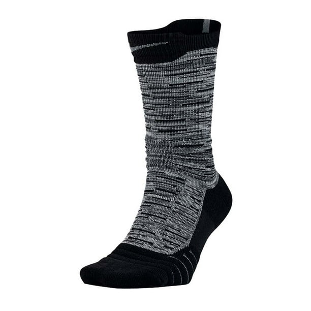 Nike Dri Fit Elite Versatility Basketball Crew Socks Black 1391