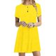 thumbnail image 4 of Vestido de manga corta deseo estilo caliente Irfora  Gris M, 4 of 5