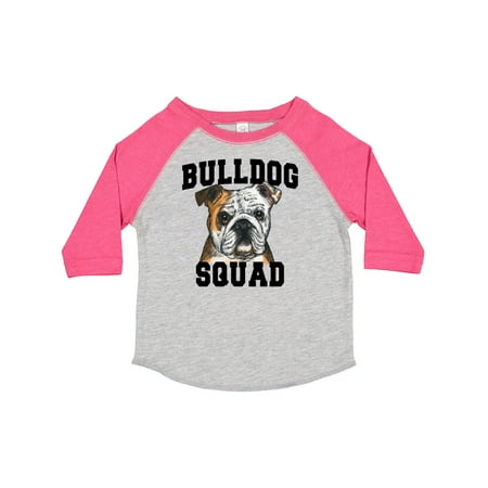

Inktastic Dog Bulldog Squad Gift Toddler Boy or Toddler Girl T-Shirt
