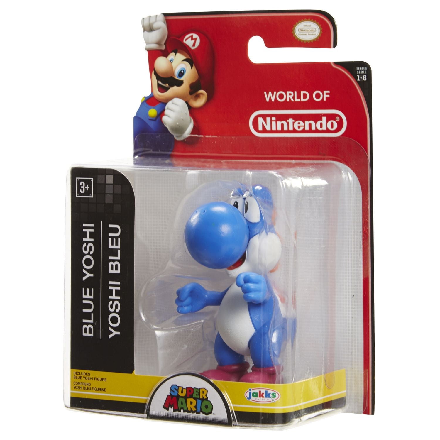 Figurine articulée limitée de 2,5 po de Nintendo - Yoshi (violet)