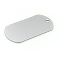 thumbnail image 3 of Pack 100 pcs Shiny Stainless Steel Military spec Dog Tags by OnDepot, 3 of 5