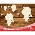 thumbnail image 3 of Unfinished Wood Scientist Shape | DIY Craft Cutout 8" / 1/8", 3 of 3