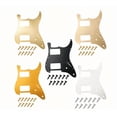 thumbnail image 2 of LOOKSEVEN 11 Hole HH Metal Guitar Pickguard Aluminum For ST Strat Electric guitar 7 color-Gold, 2 of 5